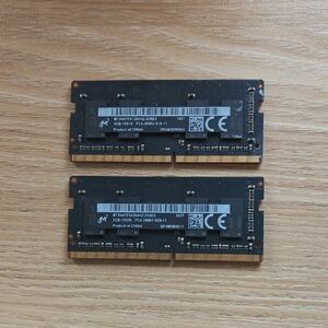 8GB (2x4GB) Micron DDR4 2666MHz Laptop RAM - SODIMM Kit